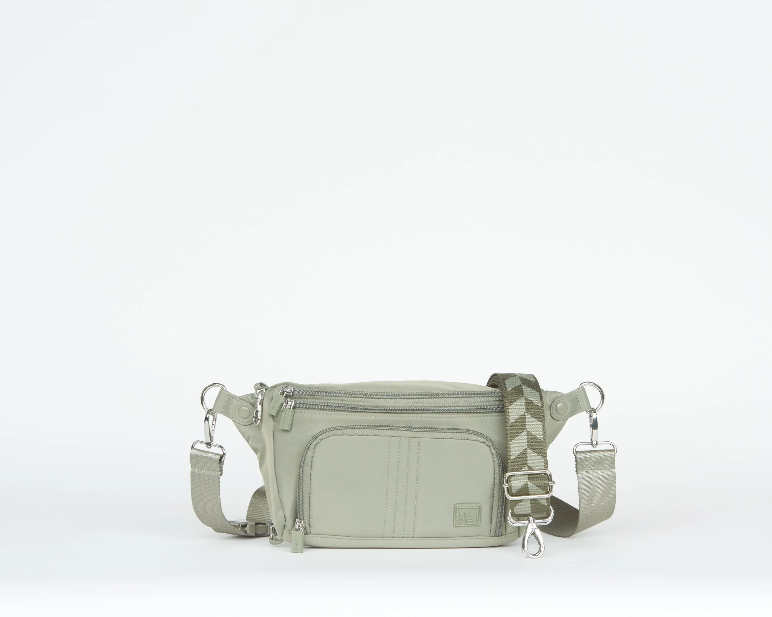 THE ZIG ZAG QUILTED CONVERTIBLE SHOULDER BAG - BLOOD ORANGE